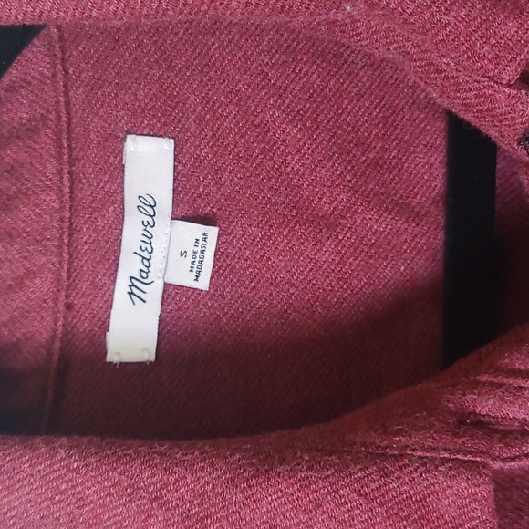 Madewell Rust Button-Up/ Flannel - Picture 2 of 6